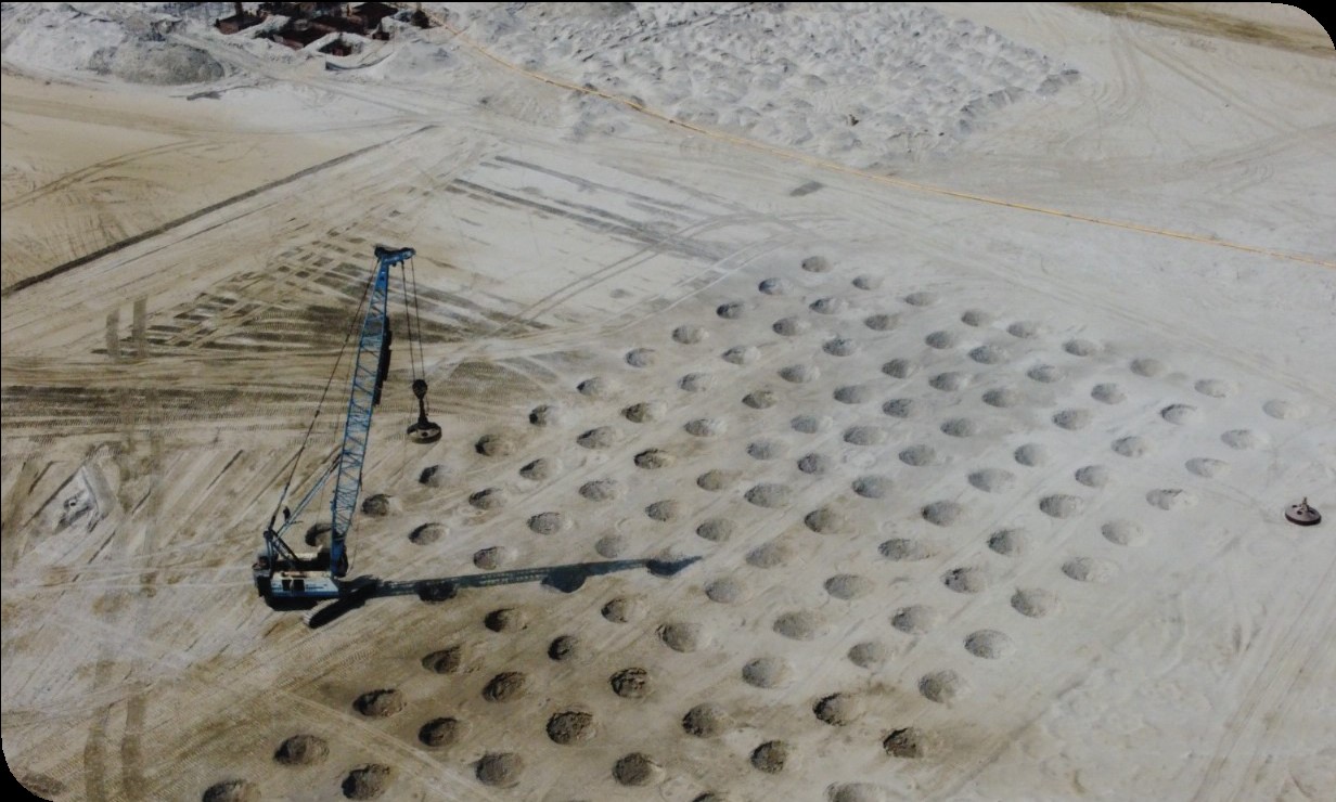 Construction of Ansar Barrack in TM Compound Area